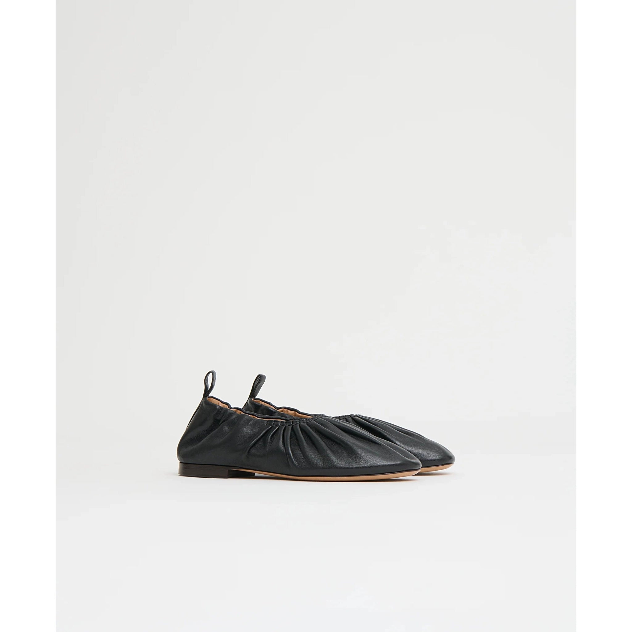 Ruched Ballerina Black - Primm'sRuched Ballerina BlackMansur Gavriel