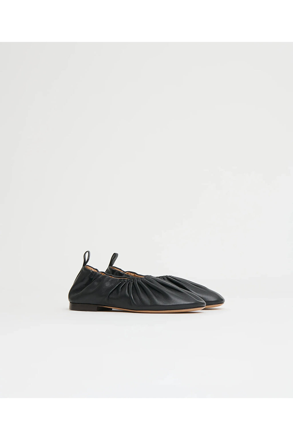 Ruched Ballerina Black - Primm'sRuched Ballerina BlackMansur Gavriel