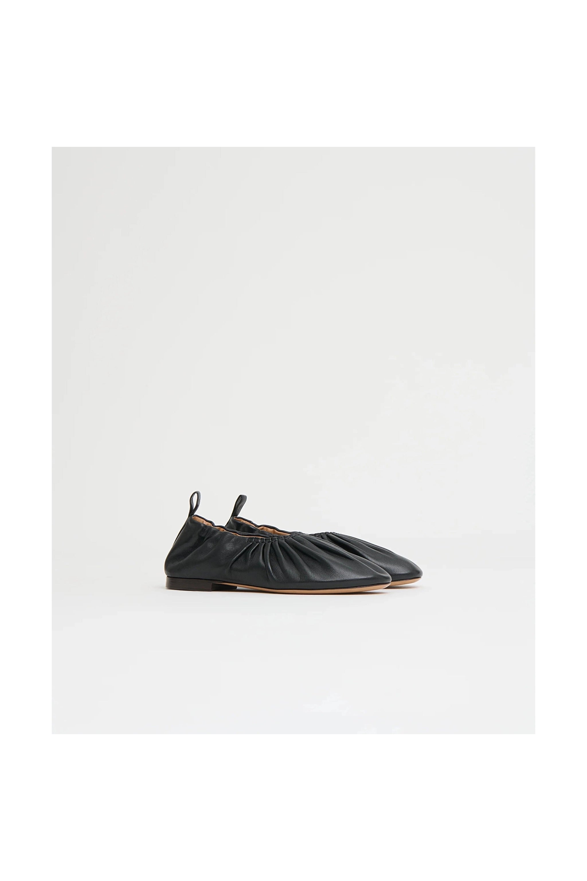 Ruched Ballerina Black - Primm'sRuched Ballerina BlackMansur Gavriel