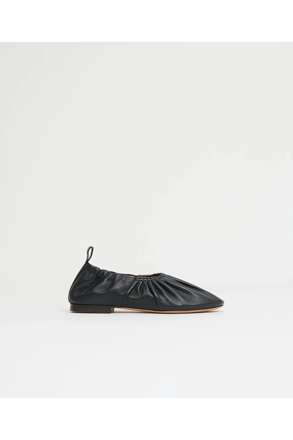 Ruched Ballerina Black - Primm'sRuched Ballerina BlackMansur Gavriel