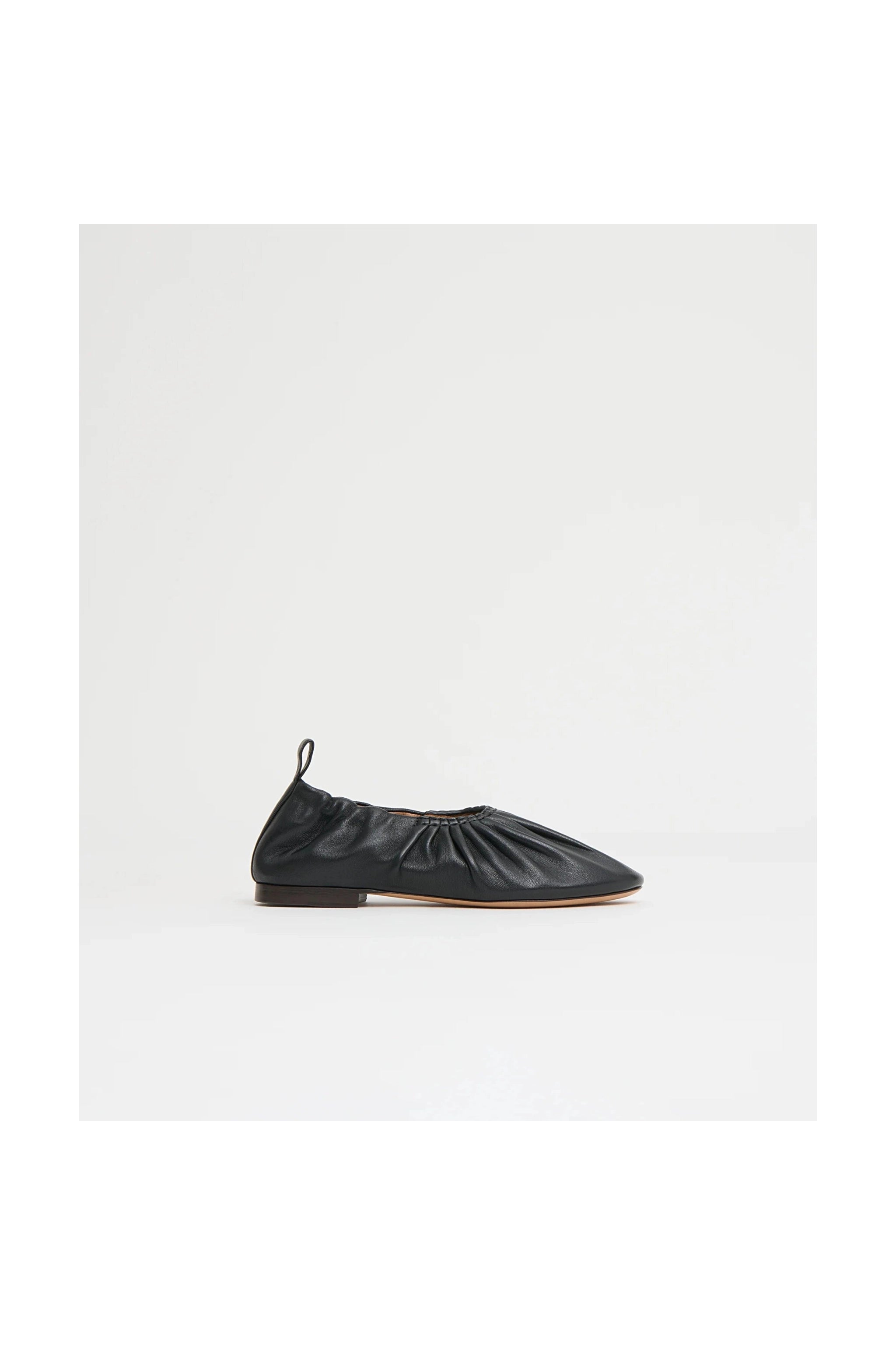 Ruched Ballerina Black - Primm'sRuched Ballerina BlackMansur Gavriel