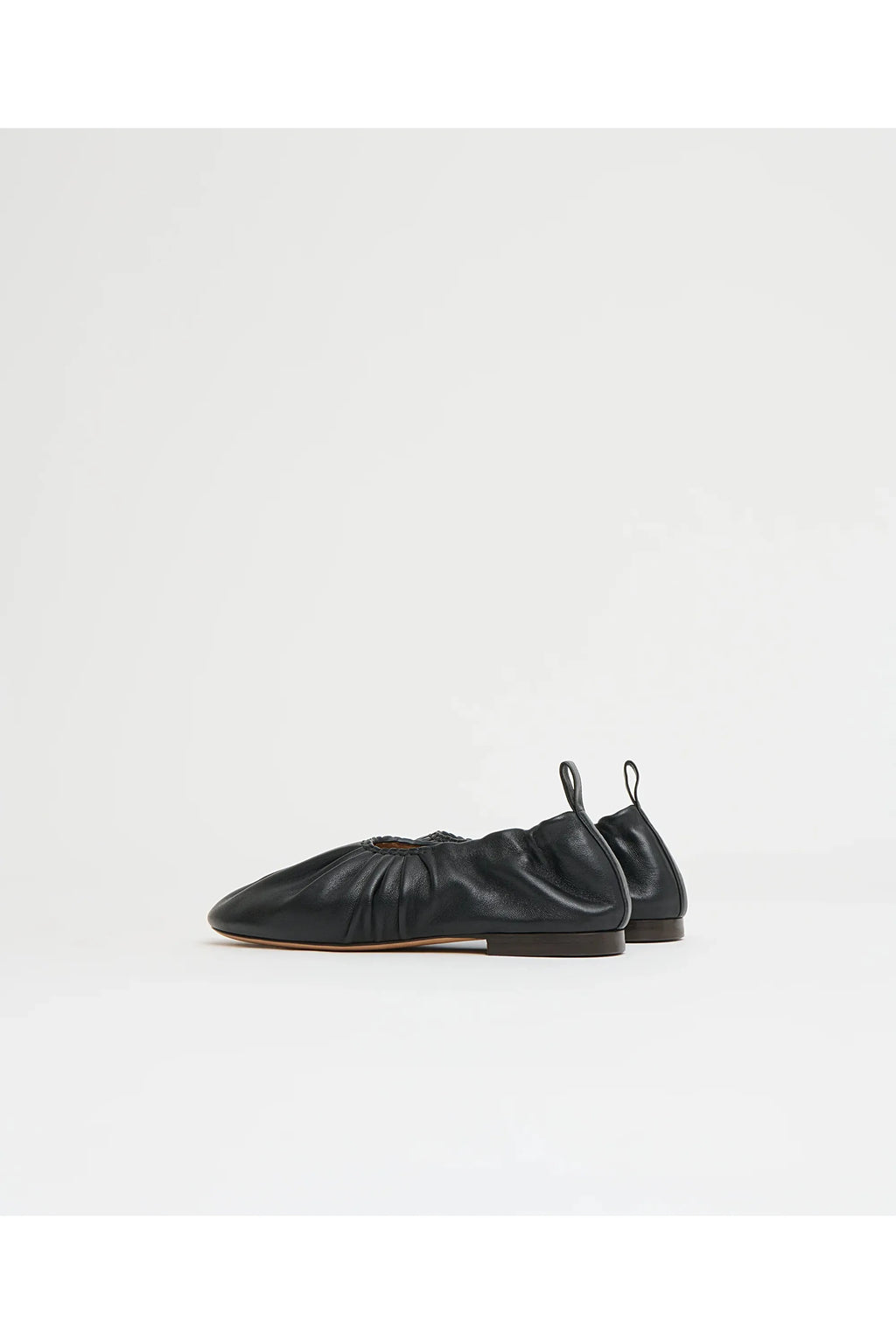 Ruched Ballerina Black - Primm'sRuched Ballerina BlackMansur Gavriel