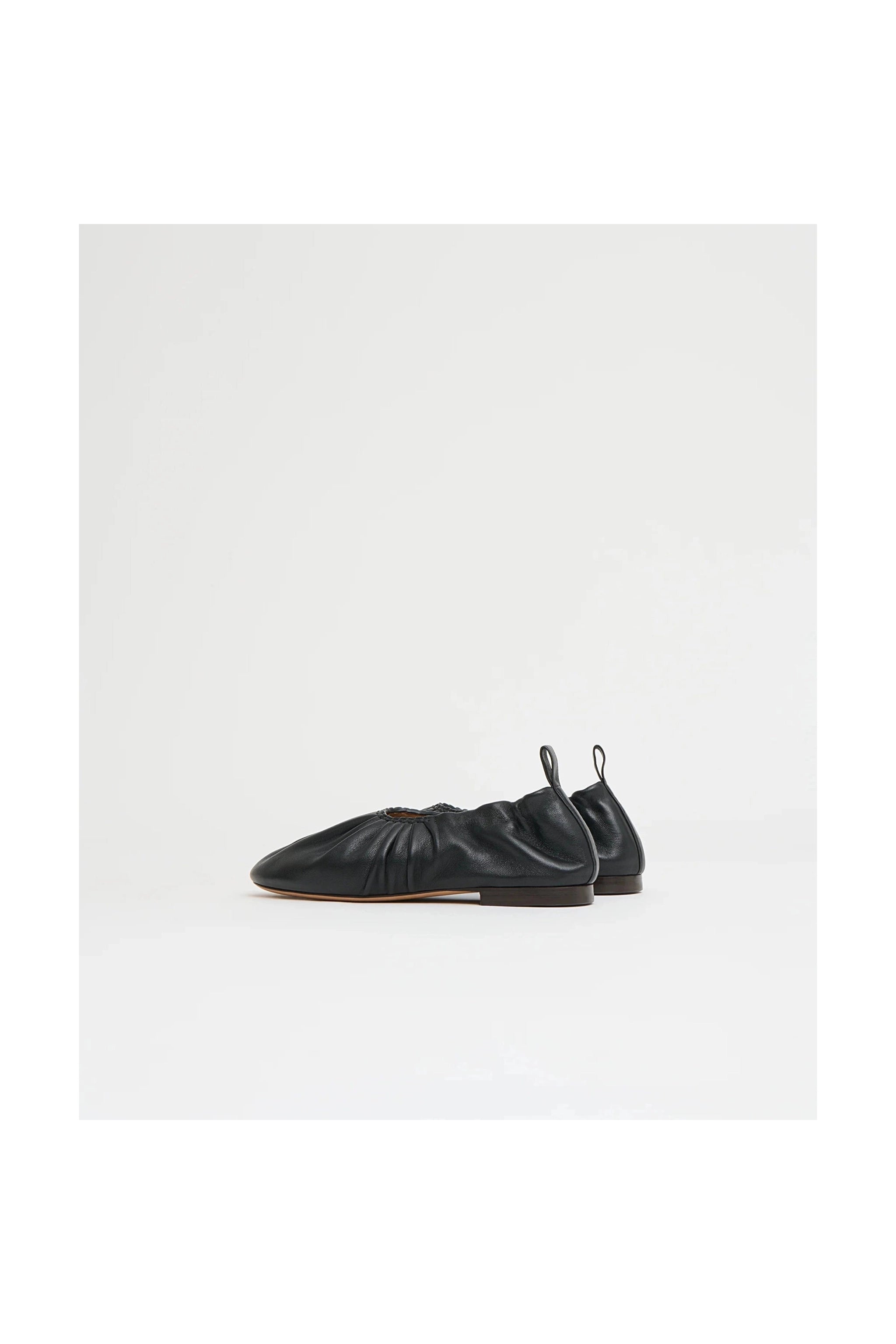 Ruched Ballerina Black - Primm'sRuched Ballerina BlackMansur Gavriel