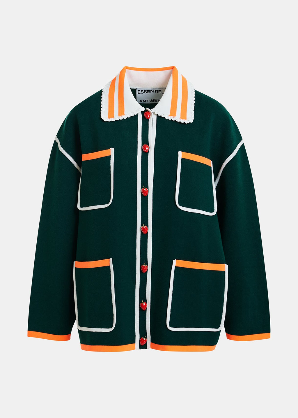 KOKORICO KNITTED CARDIGAN ESSENTIEL ANTWERP