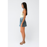 Salix Double Waistband Mini Skirt - Primm'sSalix Double Waistband Mini SkirtSimkhai
