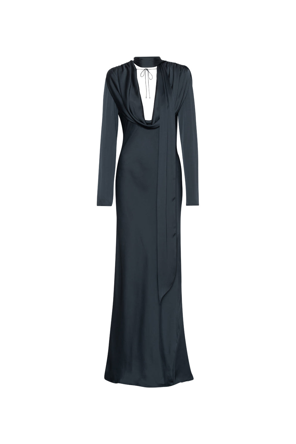 Satin Maxi Drapy Dress - Primm'sSatin Maxi Drapy DressROTATE Birger Christensen