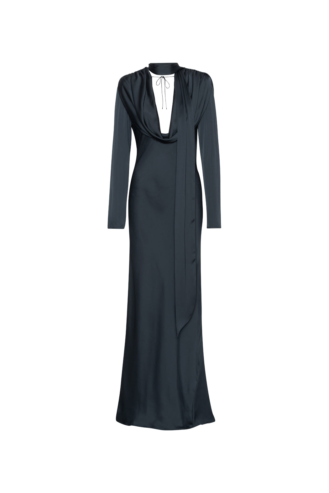 Satin Maxi Drapy Dress - Primm'sSatin Maxi Drapy DressROTATE Birger Christensen