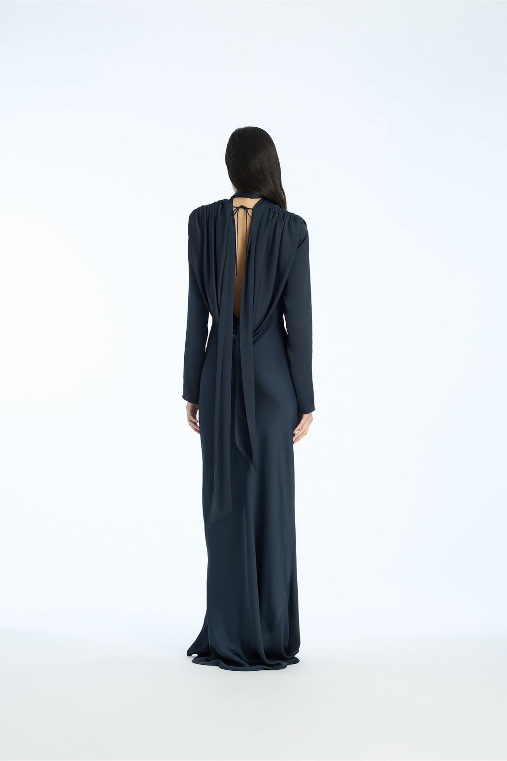Satin Maxi Drapy Dress - Primm'sSatin Maxi Drapy DressROTATE Birger Christensen