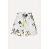 Scalloped Elasticated Waistband Shorts - Primm'sScalloped Elasticated Waistband ShortsStine Goya