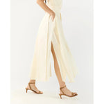 Scarlett Dress Natural Paperweight Stretch Cotton - Primm'sScarlett Dress Natural Paperweight Stretch CottonMashburn