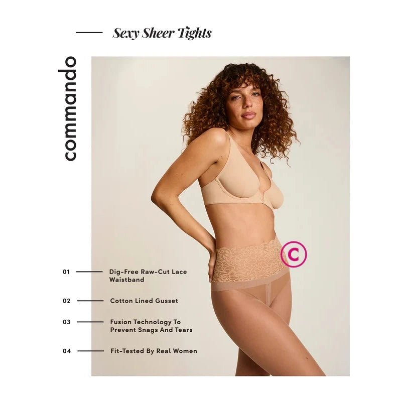 Sexy Sheer Tights Biege - Primm'sSexy Sheer Tights BiegeCommando