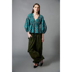 Shirred Blouse - Primm'sShirred BlouseHope for Flowers by Tracy Reece