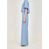 Simkhai Coralina Wide Leg Pant Stratus