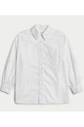 Kappa Shirt in Cotton Poplin White Suzie Kondi