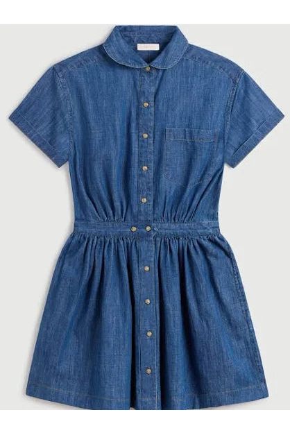 Koukla Dress Denim Aegean Suzie Kondi