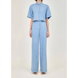Simkhai Coralina Wide Leg Pant Stratus
