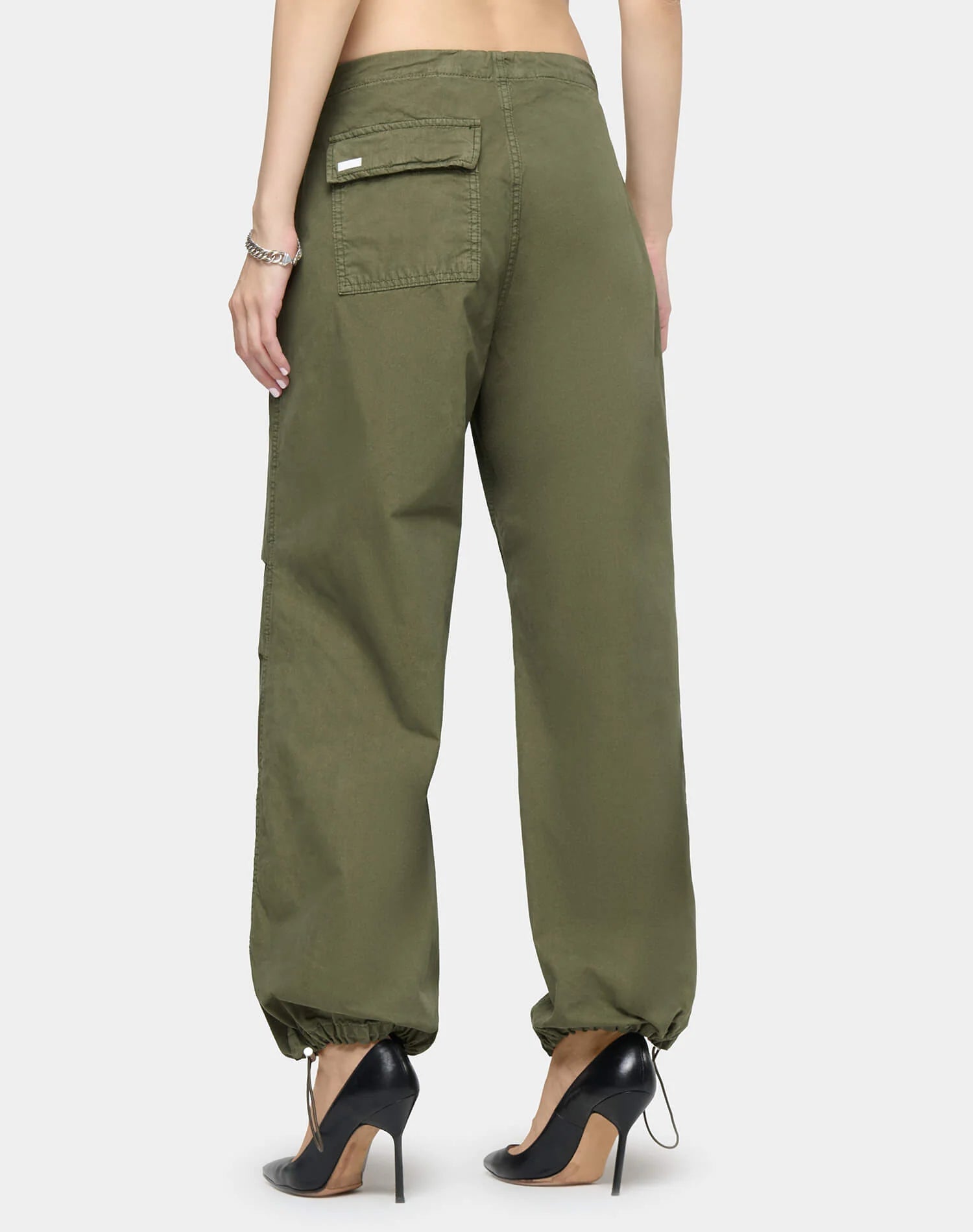 Outer Pant in Fatigue Re/Done