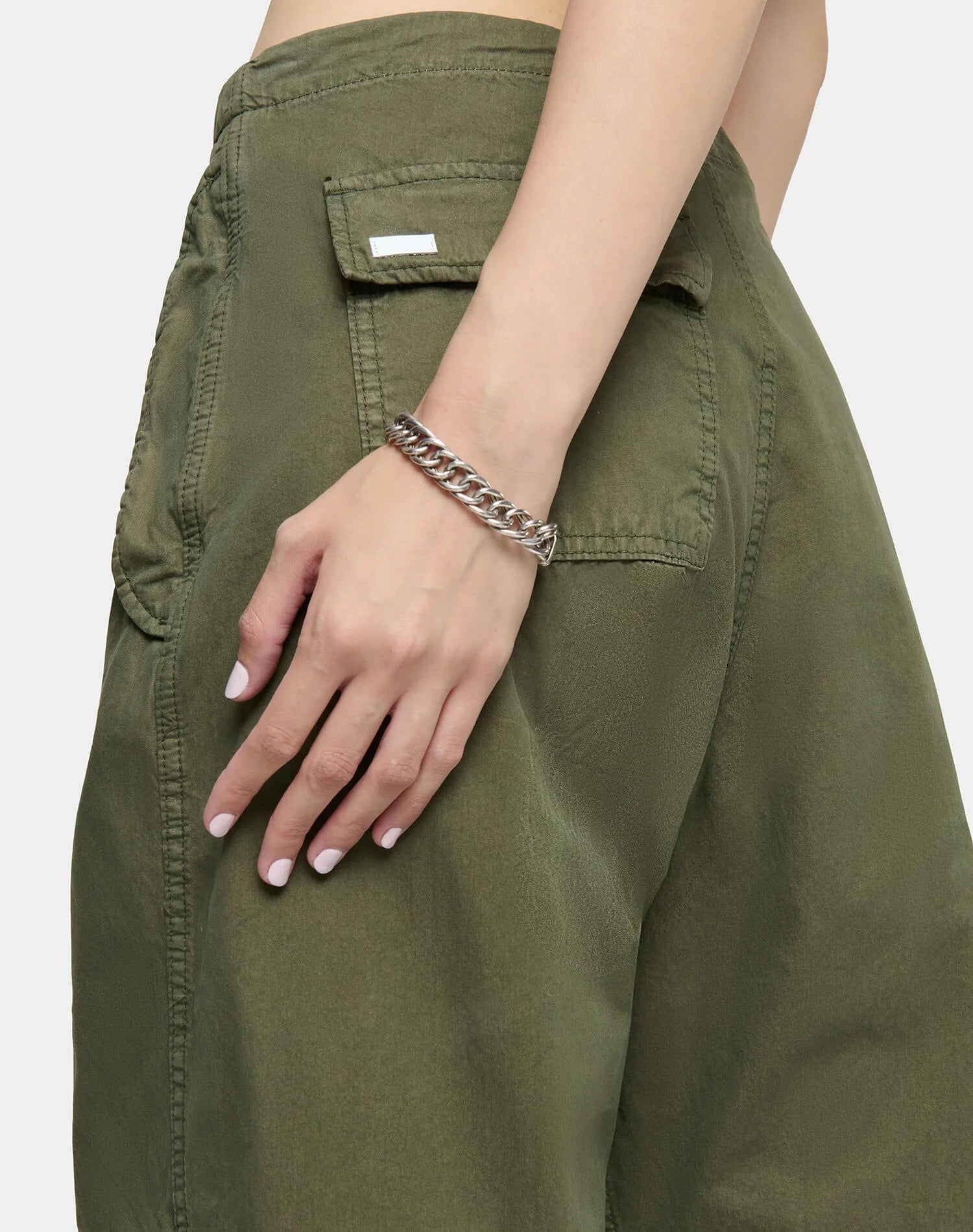 Outer Pant in Fatigue Re/Done