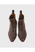 Short Cowboy Boot Brown Tiger - Primm'sShort Cowboy Boot Brown TigerMashburn