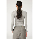 Line by K Simon Top Heather Grey
