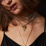 Slate Blue Necklace Cord - No Charm Hart