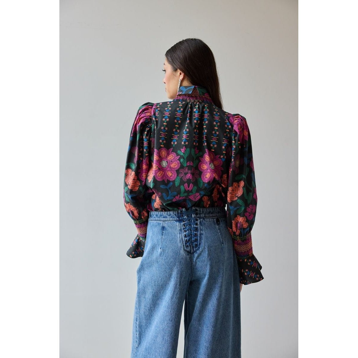 Smocked Shirt - Primm'sSmocked ShirtHope for Flowers by Tracy Reece