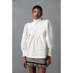 Smocked Shirt - Primm'sSmocked ShirtHope for Flowers by Tracy Reece