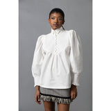 Smocked Shirt - Primm'sSmocked ShirtHope for Flowers by Tracy Reece