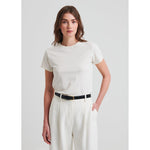 SS Iconic Fitted Crew Chalk Patrick Assaraf