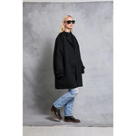 Stable Coat in Wool - Black - Primm'sStable Coat in Wool - BlackMamene