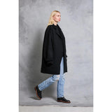 Stable Coat in Wool - Black - Primm'sStable Coat in Wool - BlackMamene