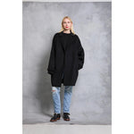 Stable Coat in Wool - Black - Primm'sStable Coat in Wool - BlackMamene