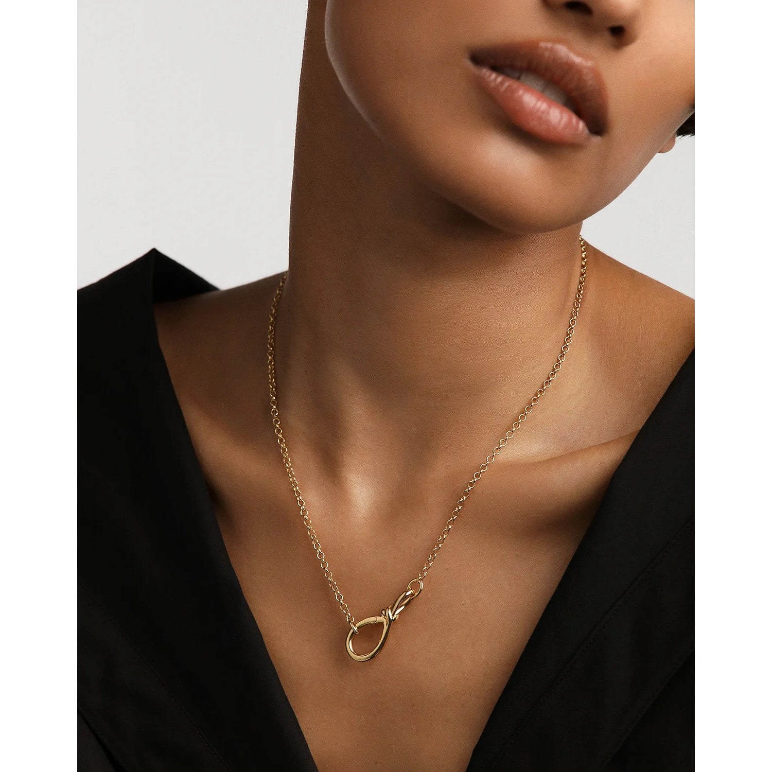 Stacker Clasp Chain Necklace PDPAOLA
