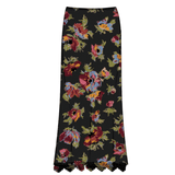 Stassie Skirt Countryside Devoré Black - Primm'sStassie Skirt Countryside Devoré BlackRIXO