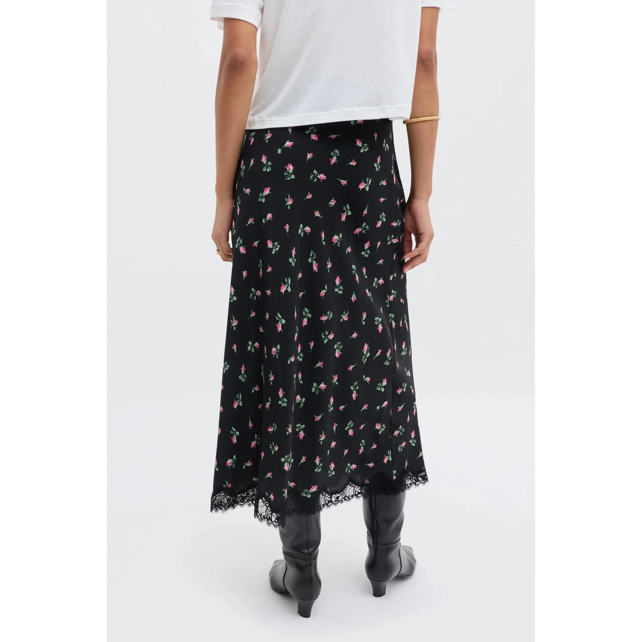 Stassie Skirt Sienna Bud Black RIXO