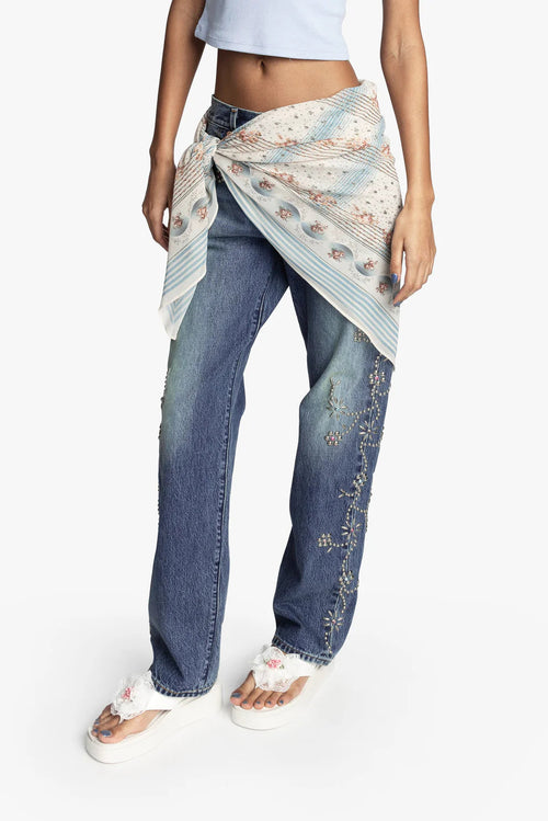 BANDANA HERITAGE SCARF PRINT Anna Sui