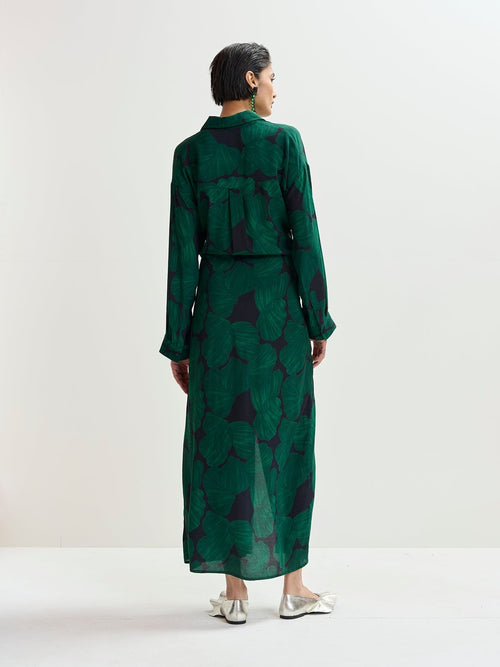 KAMILA WAIST TIE SHIRT DRESS ESSENTIEL ANTWERP