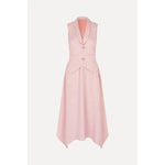Tailored Handkerchief Dress - Coral Blush - Primm'sTailored Handkerchief Dress - Coral BlushStine Goya