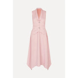Tailored Handkerchief Dress - Coral Blush - Primm'sTailored Handkerchief Dress - Coral BlushStine Goya