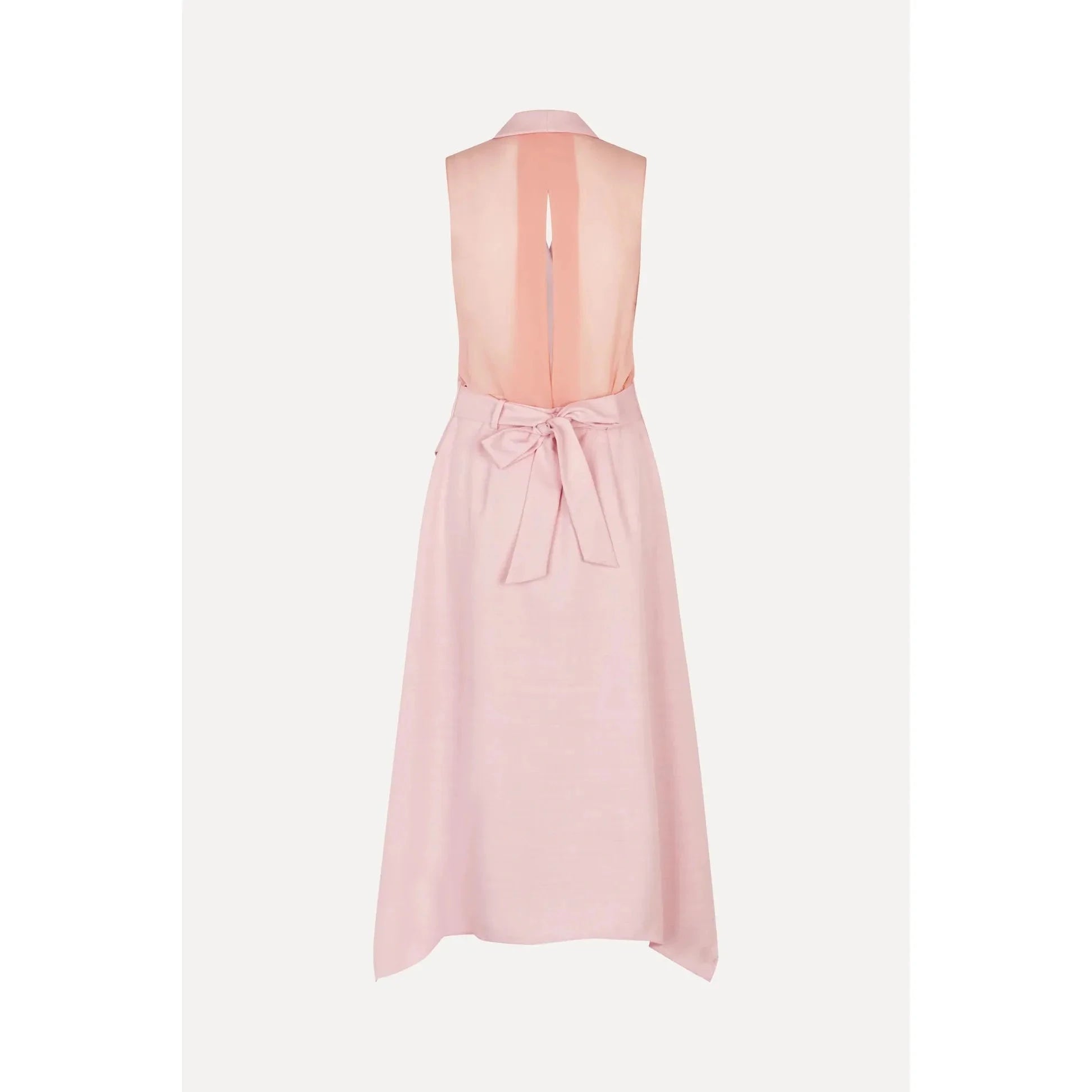 Tailored Handkerchief Dress - Coral Blush - Primm'sTailored Handkerchief Dress - Coral BlushStine Goya