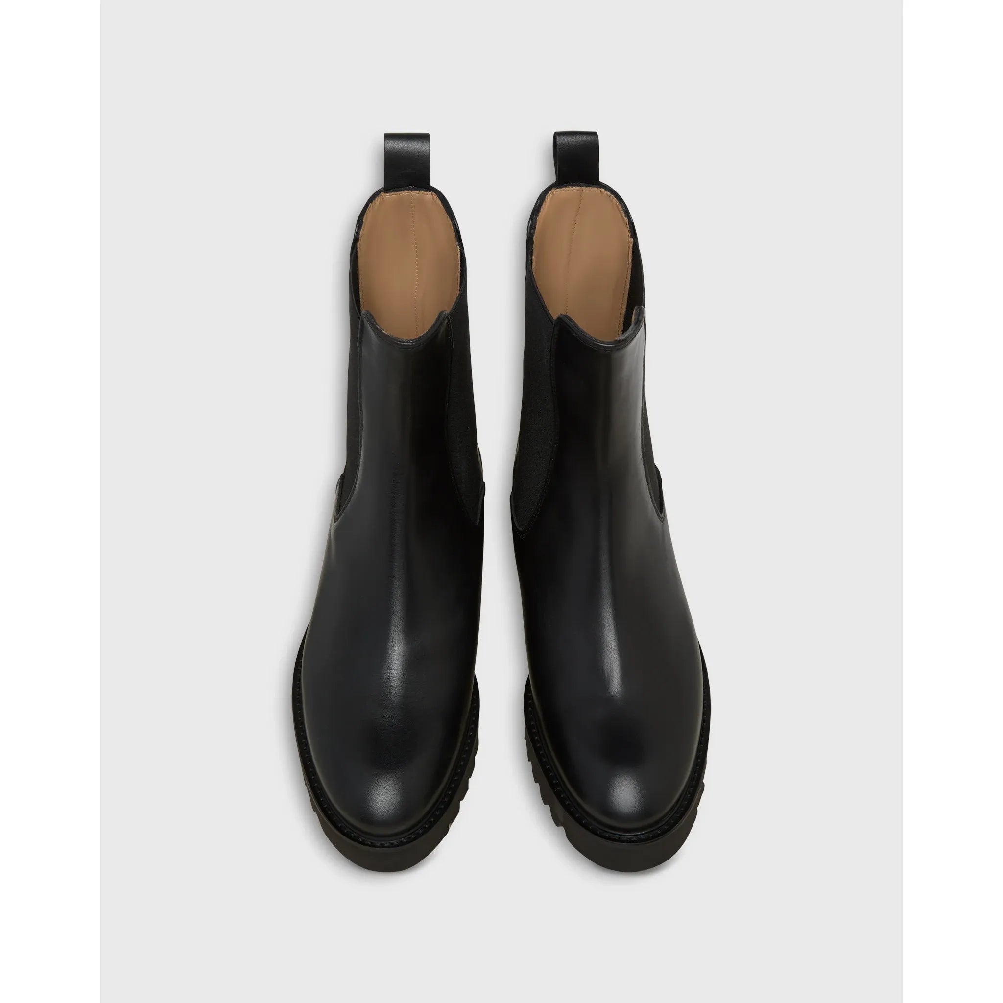 Tall Lug Sole Chelsea Boot Black - Primm'sTall Lug Sole Chelsea Boot BlackMashburn