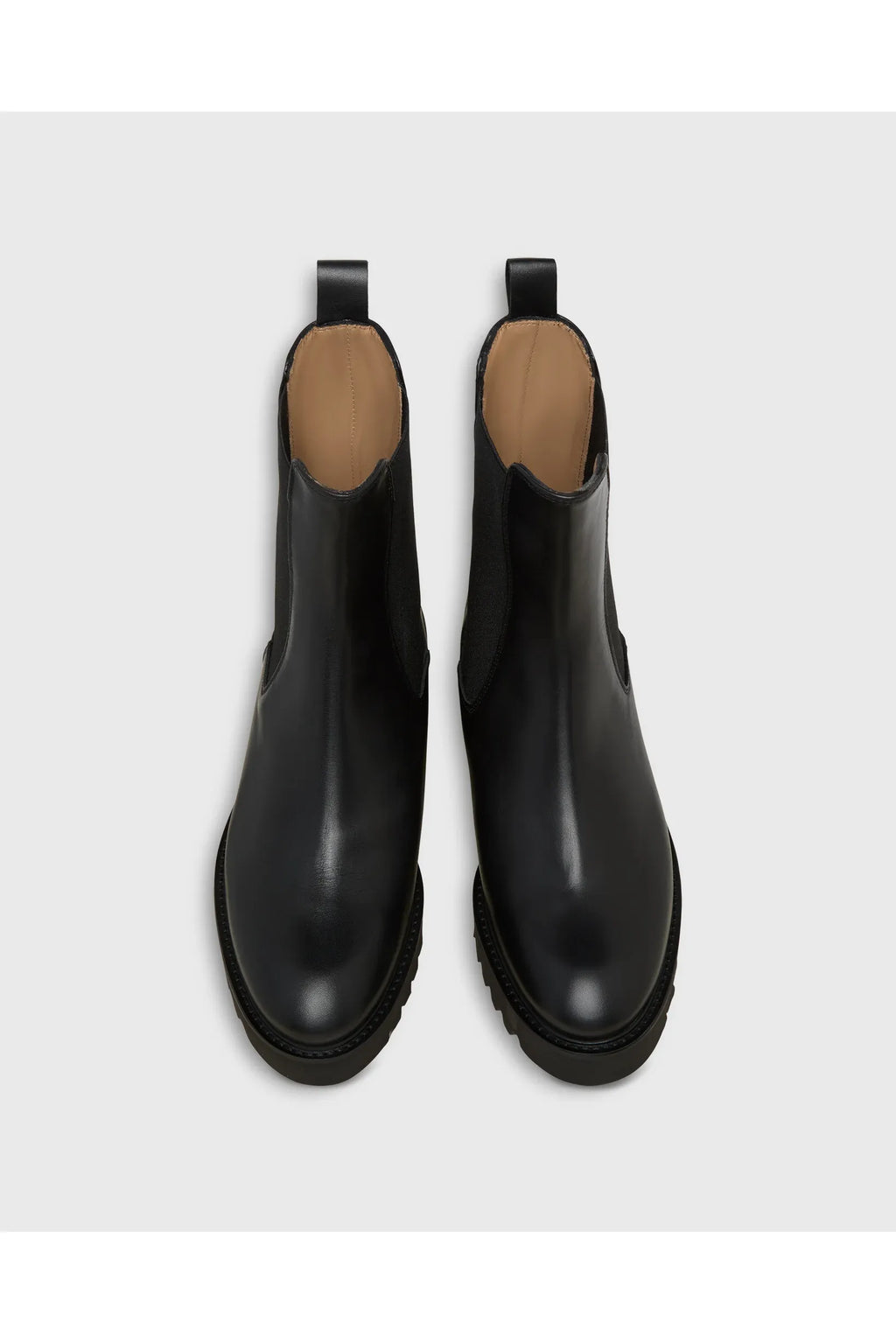 Tall Lug Sole Chelsea Boot Black - Primm'sTall Lug Sole Chelsea Boot BlackMashburn