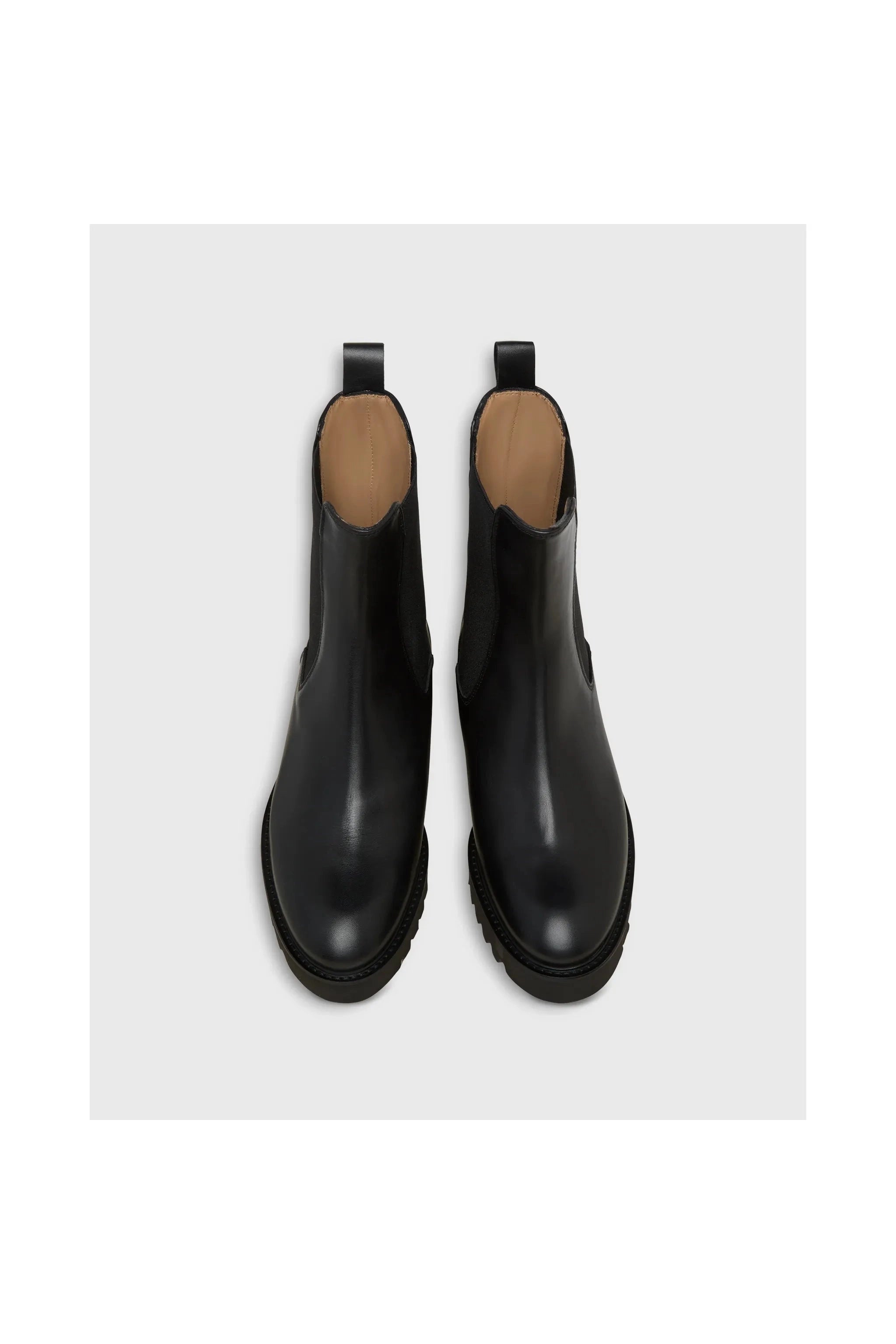 Tall Lug Sole Chelsea Boot Black - Primm'sTall Lug Sole Chelsea Boot BlackMashburn