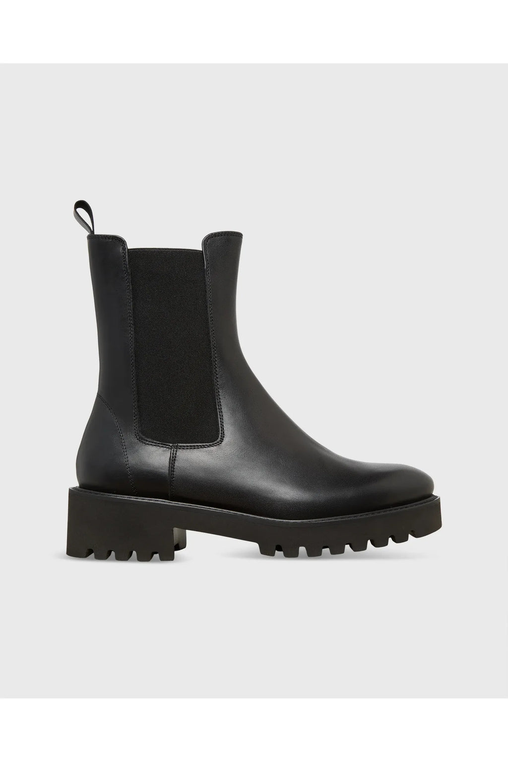 Tall Lug Sole Chelsea Boot Black - Primm'sTall Lug Sole Chelsea Boot BlackMashburn