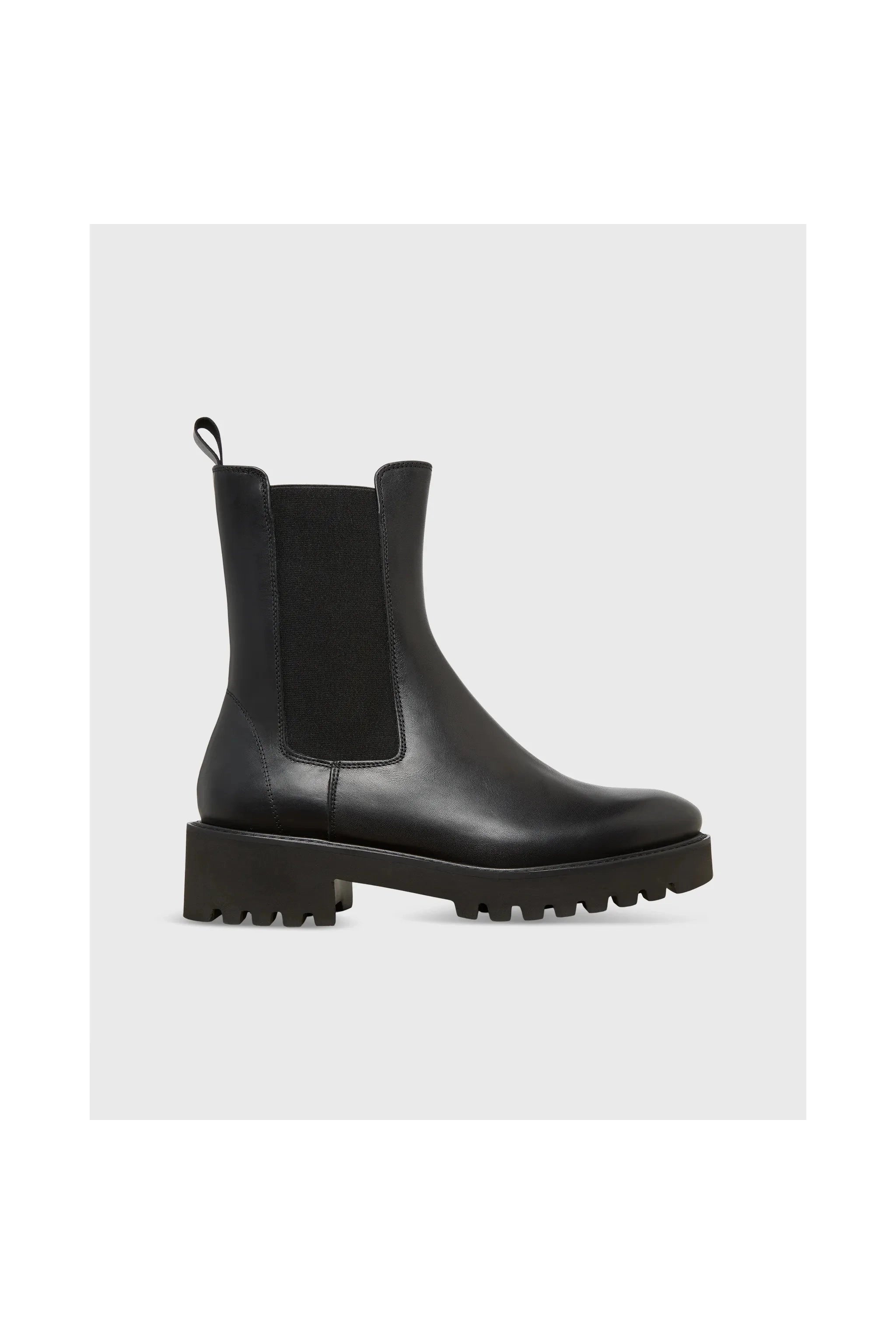 Tall Lug Sole Chelsea Boot Black - Primm'sTall Lug Sole Chelsea Boot BlackMashburn