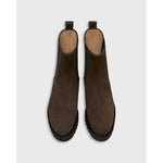 Tall Lug Sole Chelsea Boot Chocolate Suede - Primm'sTall Lug Sole Chelsea Boot Chocolate SuedeMashburn