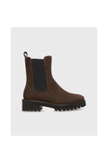 Tall Lug Sole Chelsea Boot Chocolate Suede - Primm'sTall Lug Sole Chelsea Boot Chocolate SuedeMashburn
