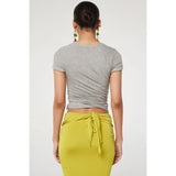 Line by K Tera SS T-Shirt Heather Grey