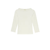 The Baby Rib Boat Neck Creme - Primm'sThe Baby Rib Boat Neck CremeDONNI.