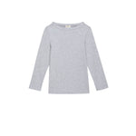 The Baby Rib Boat Neck Heather Grey - Primm'sThe Baby Rib Boat Neck Heather GreyDONNI.